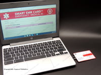 Smart USB EMR Card™ - USB Medical ID Card w/ Electronic Medical Records